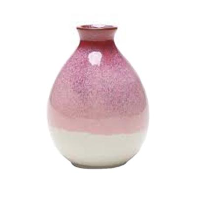 China Wholesale Europe Ceramic Bottle Fashion Handmade Wine Drinking Bottle With Different Colors for sale