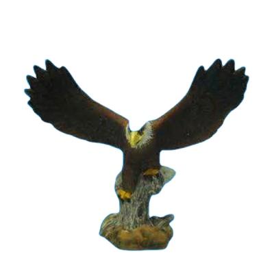 China Artworks for Resin Hand Painted Eagle Showpieces For Home Decoration Home Decoration for sale