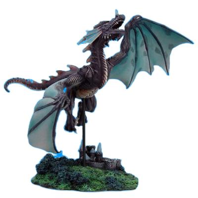 China Unique Designed Home Flight Dragon Decor Statue From Europe for sale