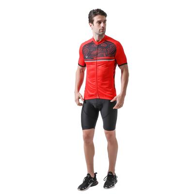 China Breathable Mens Custom Jersey Cycling Short Sleeves Bike Top Shirt Mountain Cycling Wear for sale