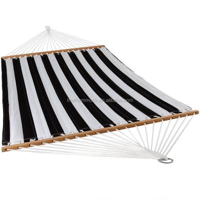 China Wholesale High Quality Outdoor Patio Modern Gold Swing Fox Spreader Bar Double Hammocks With Frame for sale