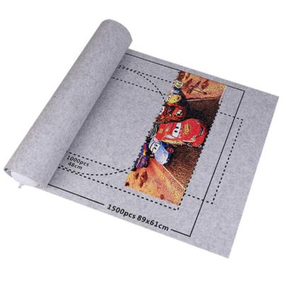 China DIY TOY Factory Sale Directly Held Puzzle Mat Roll Up Mat Playmat Large Puzzle Blanket for sale