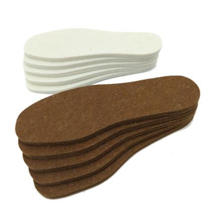 China shoe inside wholesale cheap felt thermal insoles for sale