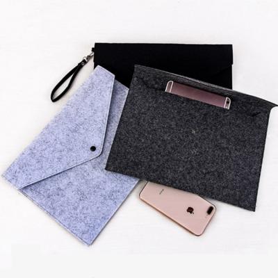 China RPET Business Information Organizer A4 Briefcase Material High Quality Minimalist Felt Protective Document Bag Pouch Case Accessories Supplies for sale