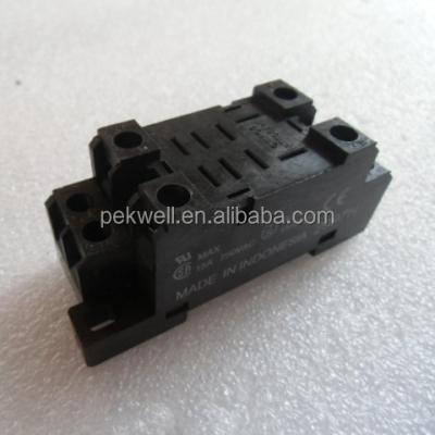 China New Omron Sealed Relay Socket/Relay Socket 8 Pin Plug-in Relay Socket PTF08A-E/PTF14A-E/PTF11A/PTF08A/PTY14A for sale