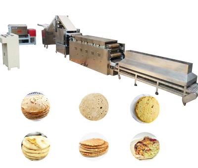 China Easy Operation Commercial Automatic Arabic Pita Roti Chapati Making Machine And Pita Bread Production Line for sale