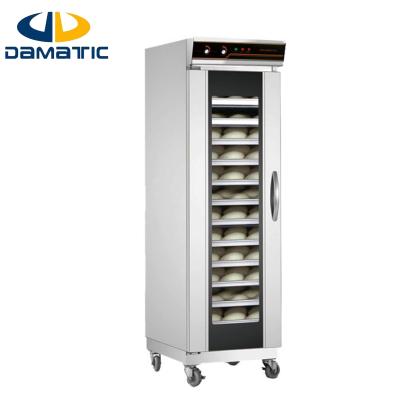 China Easy Operation Making Machinery / 12 Trays Bread Dough Proofer Machine And Fermentation Baking Equipment for sale