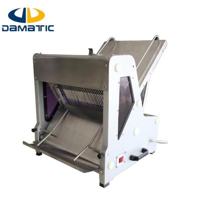 China Easy Operation Bread Making Machine DAMATIC 31 Pieces Toast Bread Slicer Machine for sale