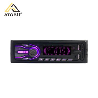 China USB/SD/FM/Music/BT LCD 1din car mp3 player with EQ auto search radio stations phone app control 12v for sale