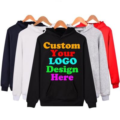 China Wholesale Custom Logo Oversized Hoodies Sweatshirts Unisex Men Women Anti-wrinkle for sale