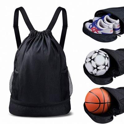 China Waterproof Wholesale Custom Design Sports Backpack With Shoe Compartment for sale