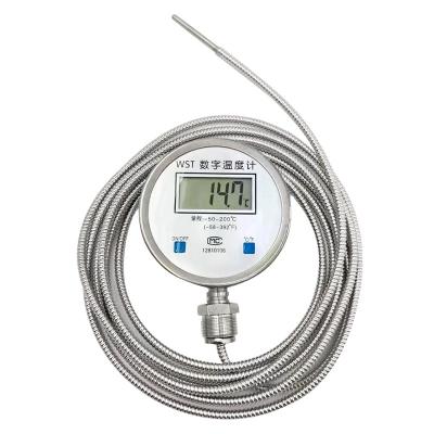 China Stainless Steel Digital Thermometer With Probe WST/DTM-491 High Precision Electronic Industry Waterproof Digital Thermometer for sale