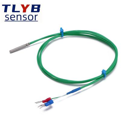 China Precision Teflon shielding wire 4 * 30MM single screw type thermocouple, anti-interference insulated K-type twisted pair of thermocouple shielded thermocouple for sale