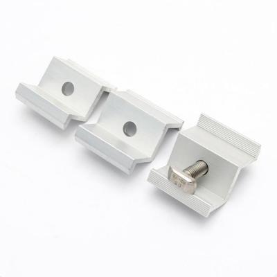 China Factory price anti-corrosion competitive end clamps 32 mm panell PV system for solar mounting for sale