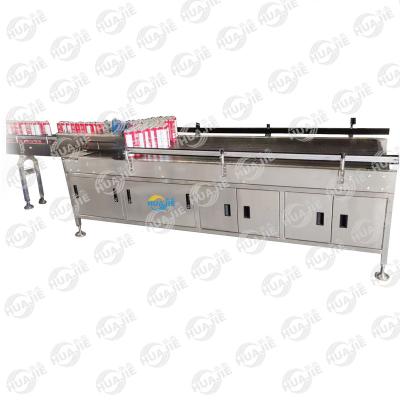 China High Speed Automatic Aerosol Can Paint Pesticide Snow Spray Air Freshener Filling And Sealing Machine 100-120cans /Min for sale