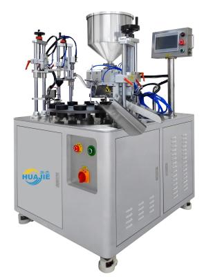 China Filler Sealer Equipment Cosmetic Tube Filling Tube Filling And Sealing Machine Cream for sale