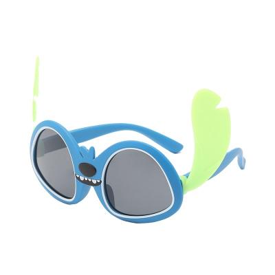 China Fashion Sunglasses Wholesale Cheap Kids Sunglasses UV400 TPEE Polarized Cute Rabbit Ear Baby Glasses Sun Glasses Girls Boys Kids Shades for sale