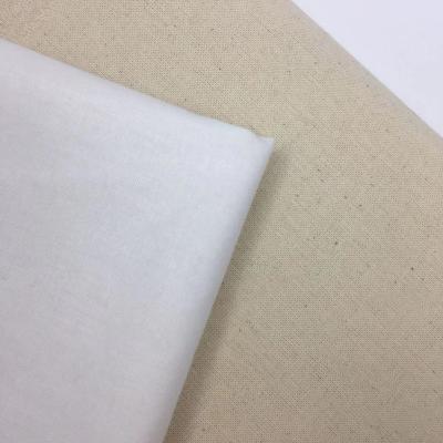 China Sustainable High Quality Cotton 100 Plain Fabric Wholesale Prices Blank Plain Fabrics Customized Color Printed For Bags Casual Clothes for sale