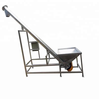 China Heat Resistant Plant Hopper Vibrating Inclined Screw Conveyor / Auger Feeding Machine for sale