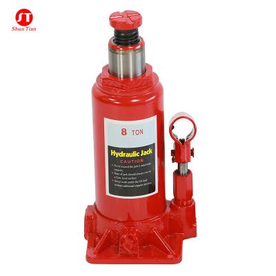 China Car Jack Small MOQ 8 Ton Hydraulic Bottle Jack Heavy Duty Bottle Jack Car Hydraulic Jack for sale