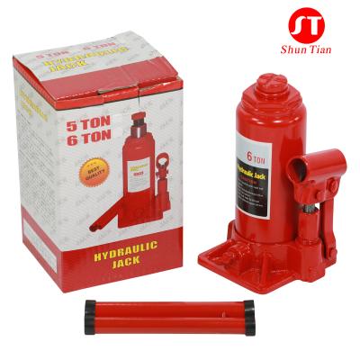 China Car Jack Compliant with ANSI/ASME 2009 5-6 Ton Garage Hydraulic Bottle Jack for sale