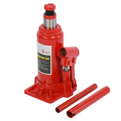 China Car Jack Best Selling 6 Ton Portable Hydraulic Bottle Negotiable Customized All Types Of Garage Jacks for sale