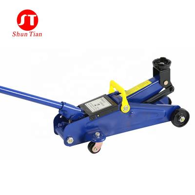 China Jack Stand 2-Ton Capacity Floor Jack Handle Horizontal Dual Pump Hydraulic Floor Jacks Hydraulic Car Jack for sale