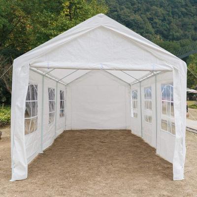 China Large 10x20 Metal Gazebo Regular Outdoor Parking Lots for sale