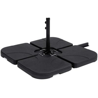 China Contemporary 4-Pieces Heavy Duty Umbrella Base For Outdoor for sale