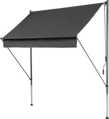 China POLY markise retractable aluminum folding horizontal sunshade tent for sale