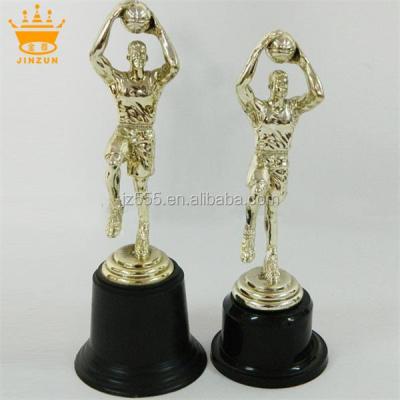 China Europe basketball sport plastic trophy for sale