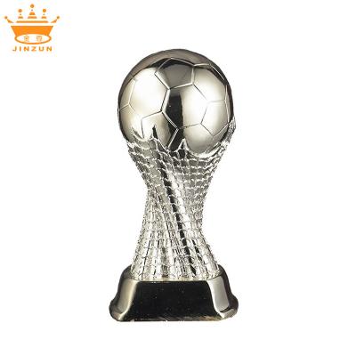 China Fashionable Football Award Resin Trophy Plated By Europe Alibaba China Supplier for sale