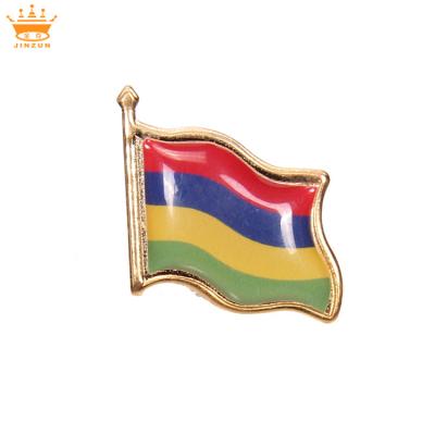 China Good Europe Price Personalized Custom Enamel Metal Pin Badges Pins Badge Flags for sale