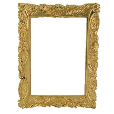 China New Europe Gold Square Designer Double Sided Plastic Picture Frame for sale