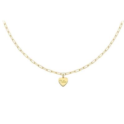 China Finish Polishing New Arrive High Quality Fashion Jewelry Heart Shape Necklace Fashion Jewelry for sale