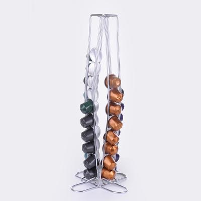 China Nespresso 40-Cup Storage Viable COFFEE CAPSULE HOLDER---Rotatable for sale