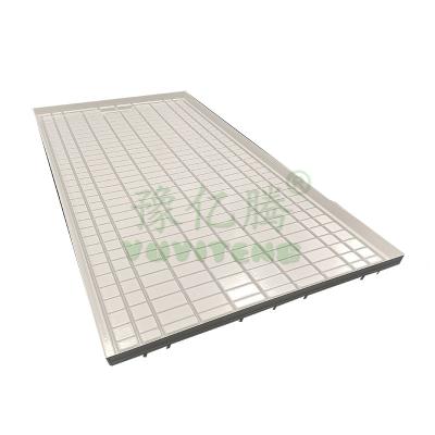 China 4x8ft Vegetable Flood Growing Tray Ebb And Flow Bench Rolling Plants Grow Table for sale