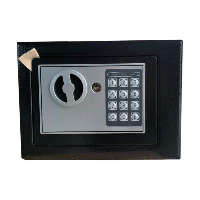 China Supermarket Digital Electronic Small House 17E Safe Wall Security Piggy Bank for sale