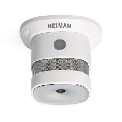 China Tamper Mini Alarm Battery Operated Smoke Detector 10 Years for sale