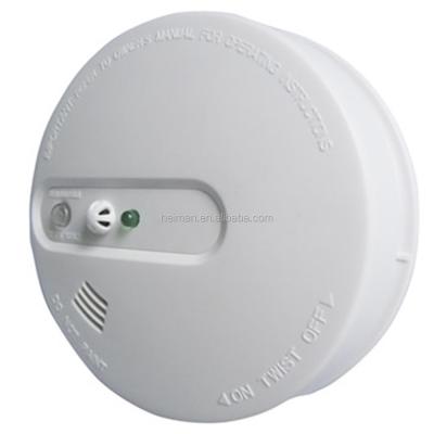 중국 Detect smoke 9V battery, AC110V/120V/220V/230V/240V smoke detector, wireless interconnect, test and silence button silence function 판매용