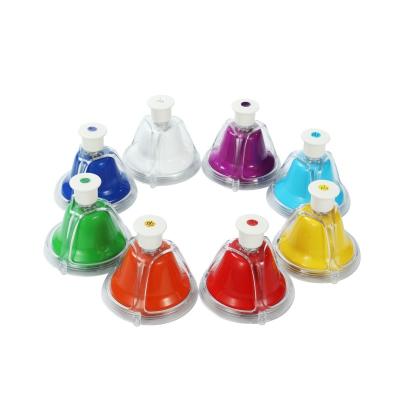 China RSX Early Learning Children Musical Bell Set , 8 Tone Hand Bell Set Size: 15cm Diameter: 9cm for sale