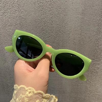 China Fashion Sunglasses 2021 New Cat Eye UV400 Brand Designer High Quality Gradient Sun Female Glasses Female Oculos Sun Glasses for sale