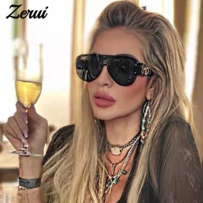 China Fashion Sunglasses 2021 Retro Punk Men Steampunk Cat Eye Eyeglasses Sun Glass Eyewear New Vintage Rectangle Women Sunglasses for sale