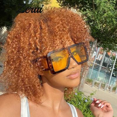 China New Staylish Fashion Sunglasses Women 2021 Square Gradient Color Sun Glasses UV400 Shsdes UV400 Shsdes New Vintage Eyewear Glasses for sale