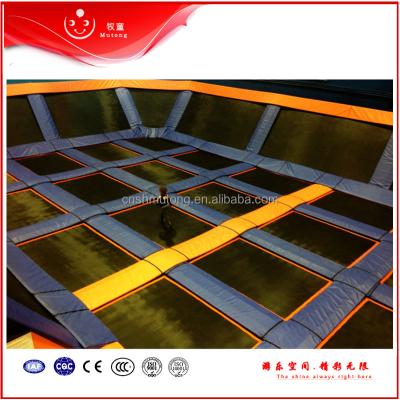 China Hot Steel+spring+pp Extreme Safety Galvanized Trampoline Spring Trampoline Cheap Indoor Park for sale