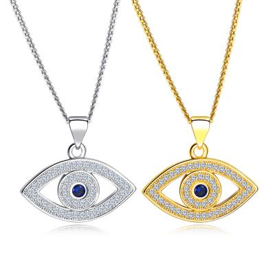 China Necklace For Women Women Necklace Jewelry Vintage Evil Eyes Wholesale Pendant Necklaces For Wedding Dresses Accessories for sale