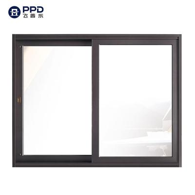 China Sliding Aluminum Frame Windows Thermal Break Double Glazing Aluminum Fixed Casement Window for sale