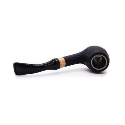 China Resin tobacco imitate wood pipes best quality reisin pipe smoking pipe for sale