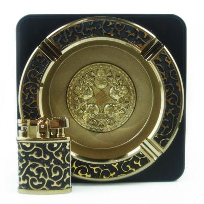 China High quality zinc alloy material custom XY030126 metal ashtray factory wholesale zinc alloy for sale