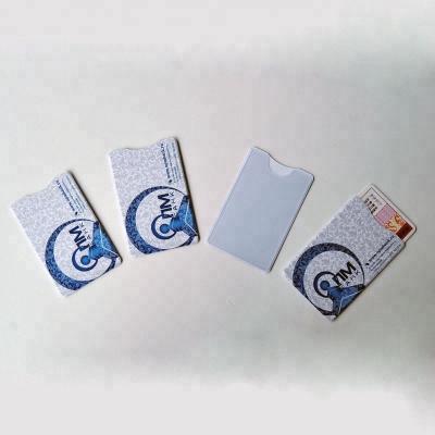 China China Clear Plastic Card Sleeves PVC Card Holder for sale